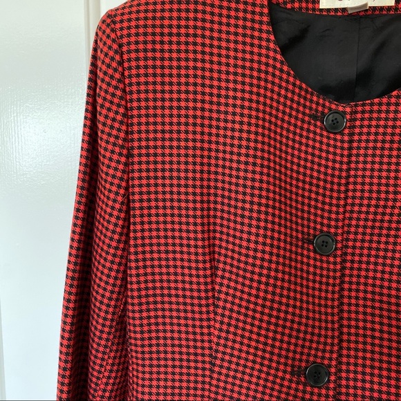 Women’s Checked Blazer/Jacket SZ 4 - Picture 3 of 7